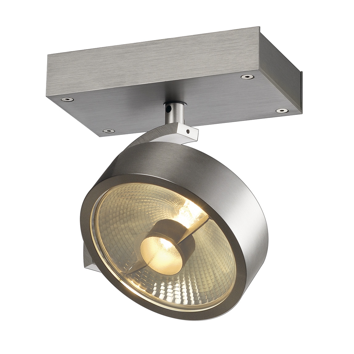 SLV 147306 KALU 1 ES111 светильник накладной для лампы ES111 75Вт макс., матированный алюминий