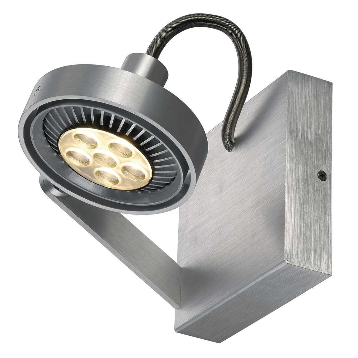 SLV 147706 KALU II ES111 светильник накладной для лампы ES111 50Вт макс., матированный алюминий