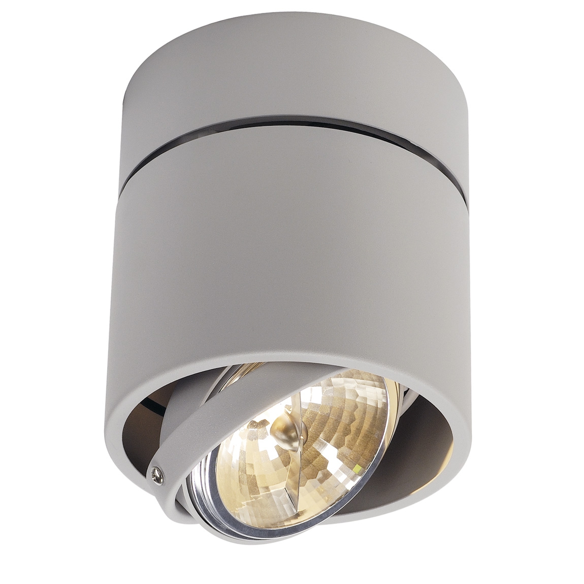 SLV 117174 KARDAMOD ROUND QRB SINGLE светильник накладной для лампы QRB111 50Вт макс., серебристый