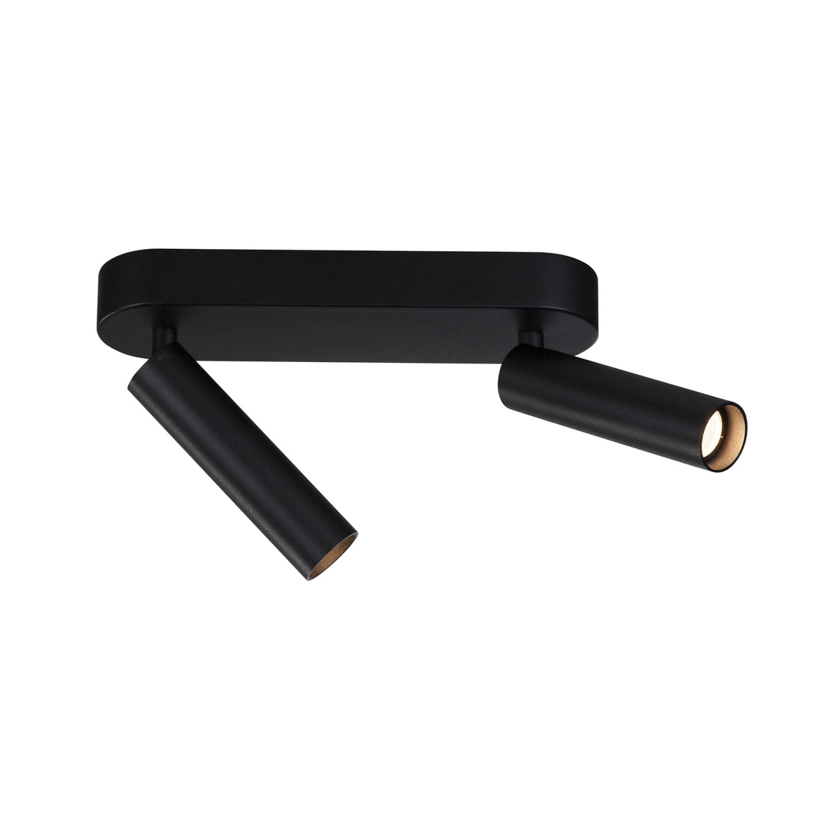 SLV 152350 KARPO 30 DOUBLE CW светильник накладной 19Вт с LED 3000К, 900лм, 2x 40°, CRI>90, диммируемый, черный