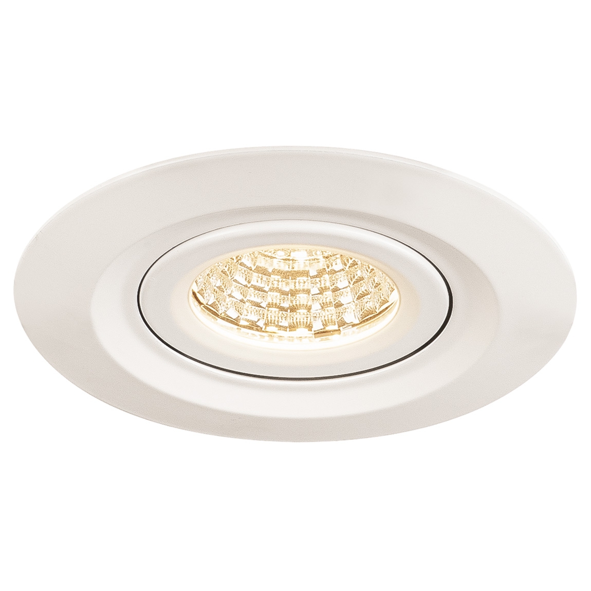 SLV 1000833 KINI светильник встраиваемый поворотный IP65 12Вт c LED 3000К, 850лм, 60°, белый