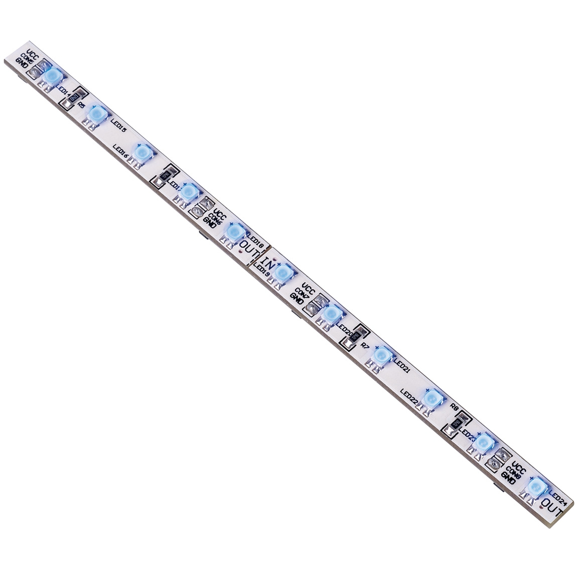 SLV 550187 LED STRIP 30.5 cm сборка из 24 светодиодов 24В= общ. мощностью 2Вт, LED синий