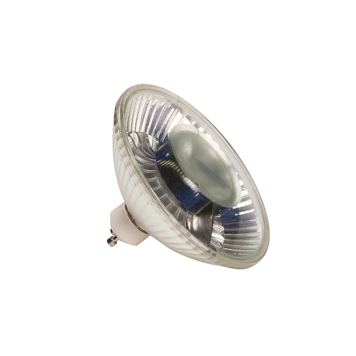 SLV 1001029 LED QPAR111 GU10 источник света 230В, 10Вт, 3000K, 630лм, 38°, 3 уровня яркости, зеркальный корпус
