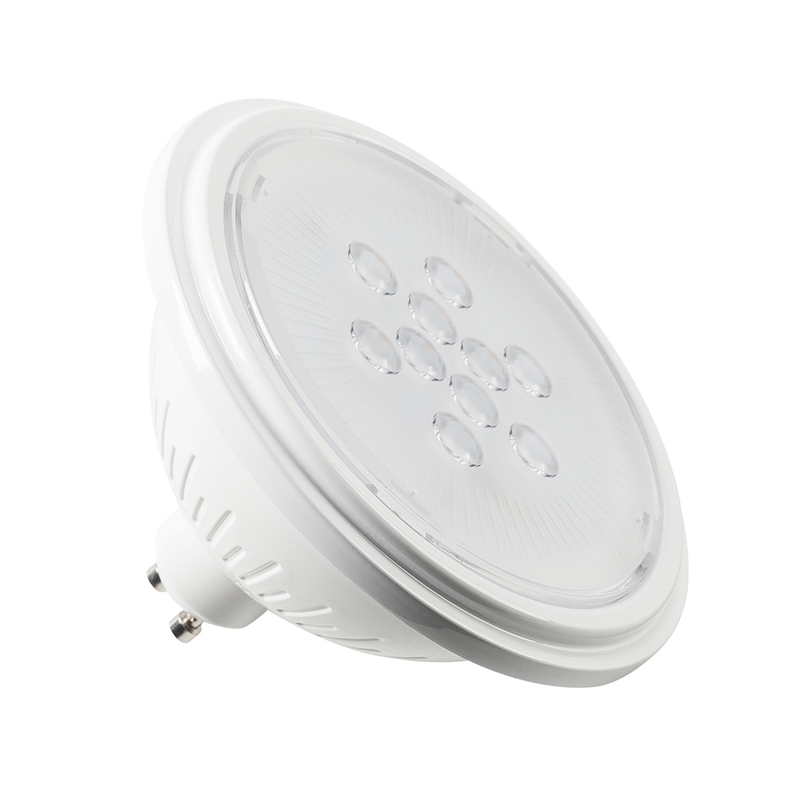 SLV 1001571 LED QPAR111 GU10 источник света 230В, 7Вт, 3000K, 730лм, 25°, белый корпус