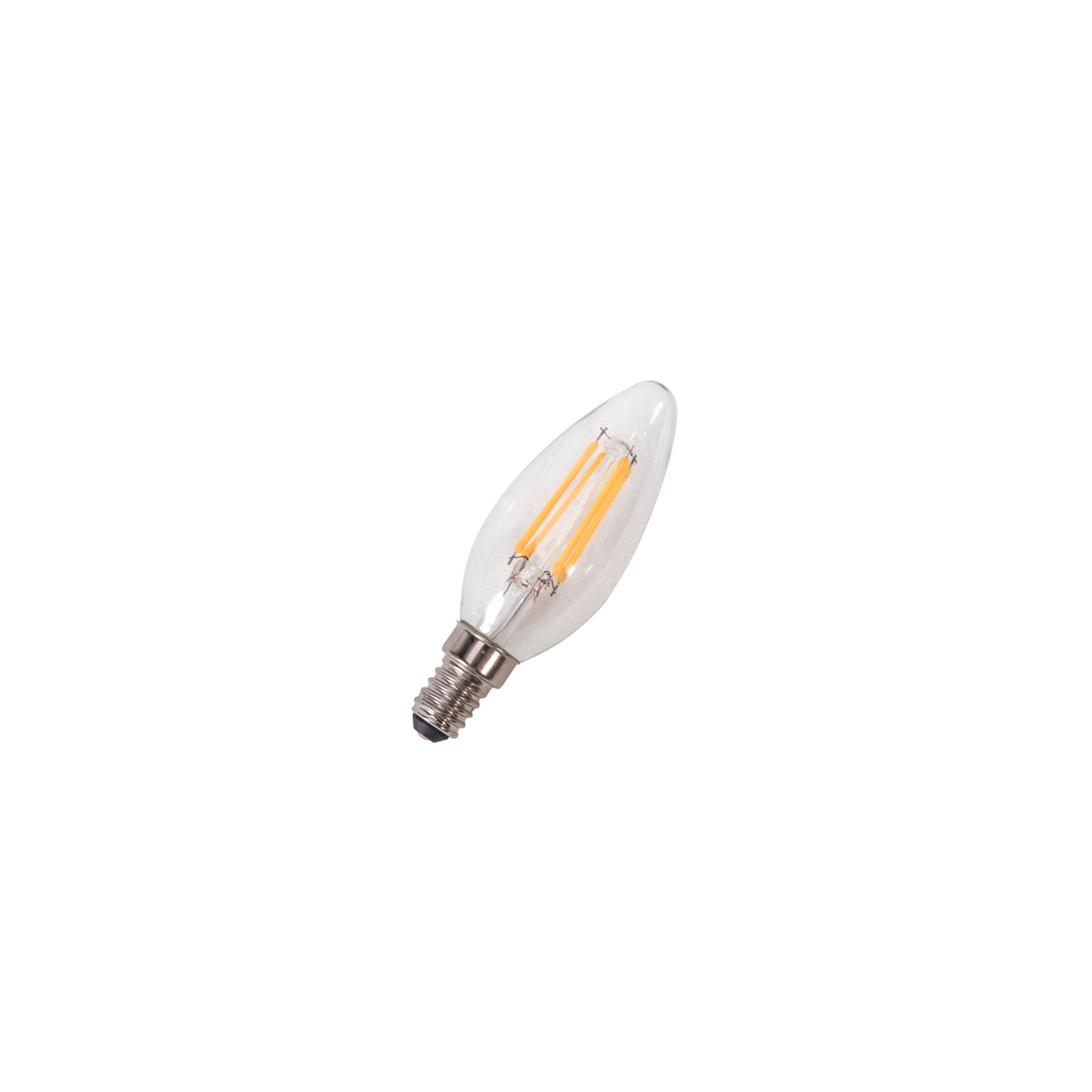 SLV 1002128 LED C35 E14 источник света 230В, 4.5Вт, 2700K, 490лм, 280°, диммируемый, филаментный