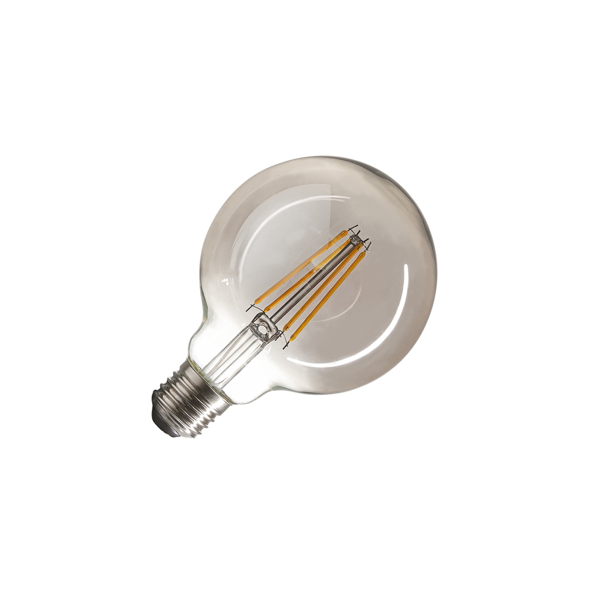 SLV 1003091 LED  G95  E27 источник света 7Вт,  2700K, 720lm, 280°, димм., дымчатое стекло