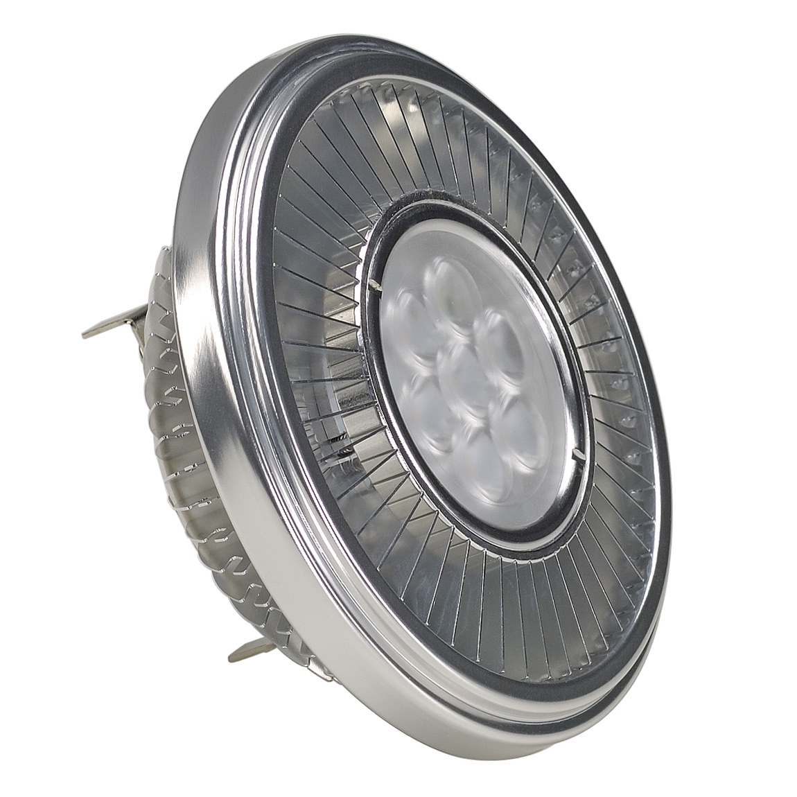 SLV 551400 LED G53 QRB111 источник света CREE XB-D LED, 12В, 19.5Вт,  30°, 4000К, 1140лм, димм., алюмин. корпус