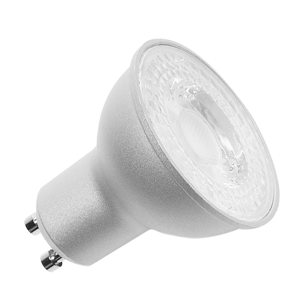 SLV 560522 LED GU10 источник света 6Вт, 230В, 36°, 2700K, 370лм, диммируемый, серебристый корпус