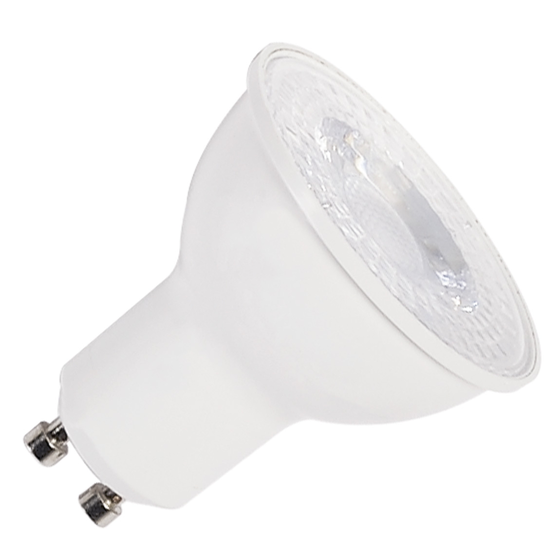 SLV 560552 LED GU10 источник света 230В, 7.2Вт, 2700K, 570лм, 36°, диммируемый, белый корпус