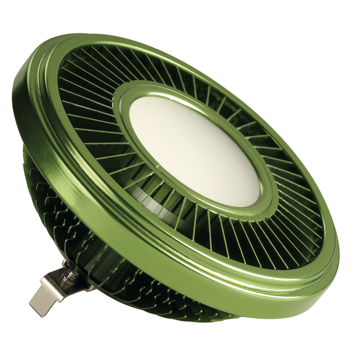 SLV 570642 LED G53 QRB111 источник света CREE XB-D LED, 12В, 19.5Вт, 140°, 2700K, 900лм, димм., зеленый корпус