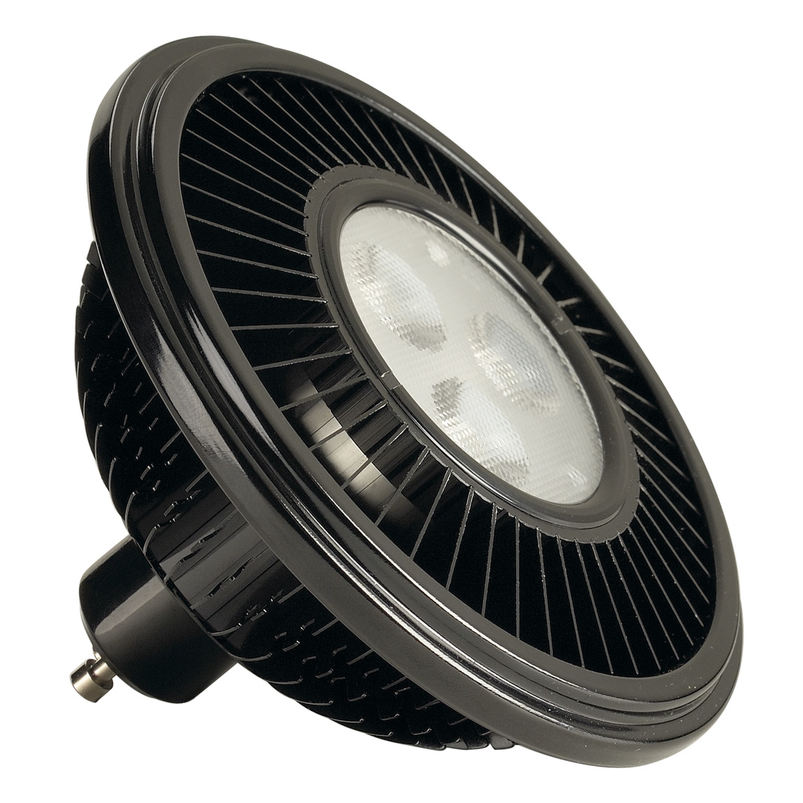 SLV 570662 LED QPAR111 GU10 источник света 230В, 15.5Вт, 2700K, 680лм, 30°, черный корпус