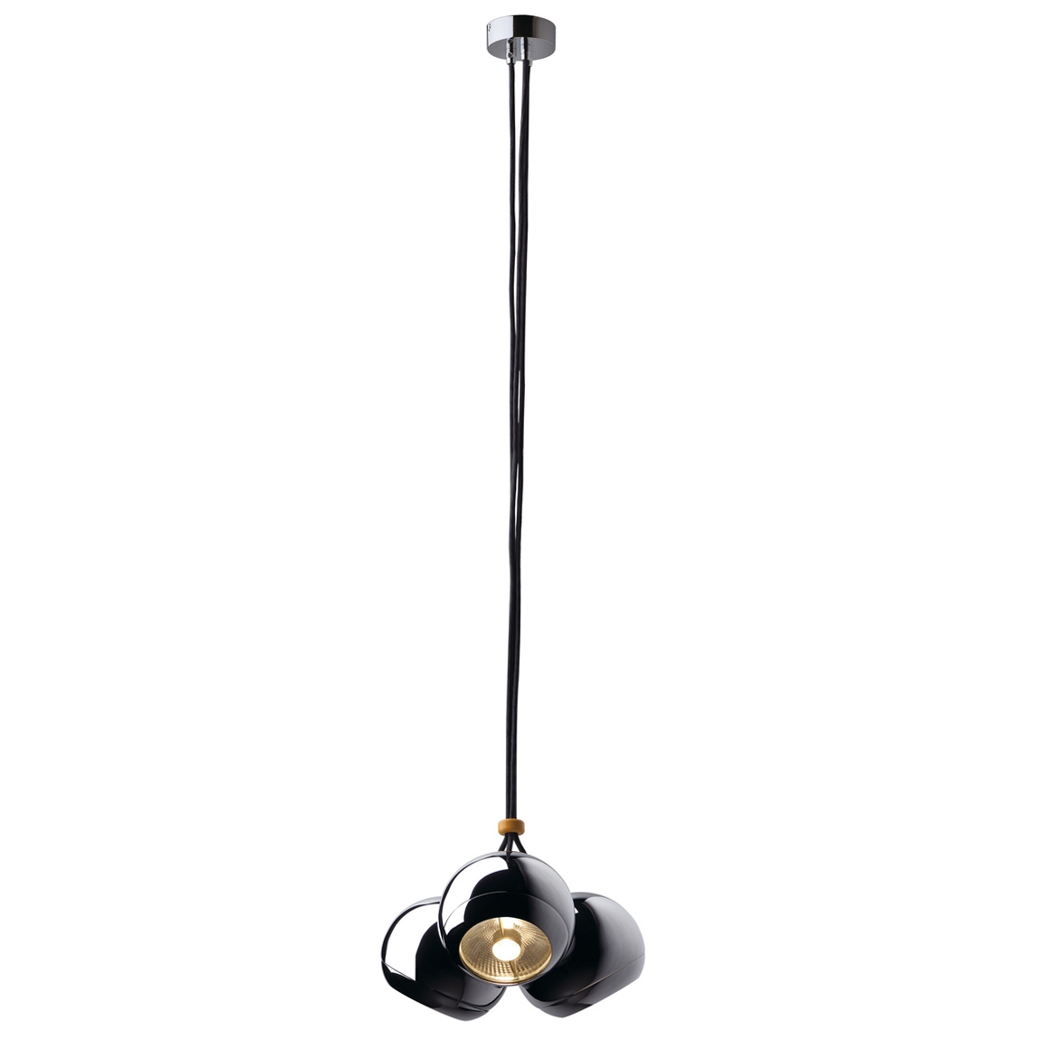 SLV 133522 LIGHT EYE х3 светильник подвесной для 3-х ламп ES111 по 75Вт макс., хром