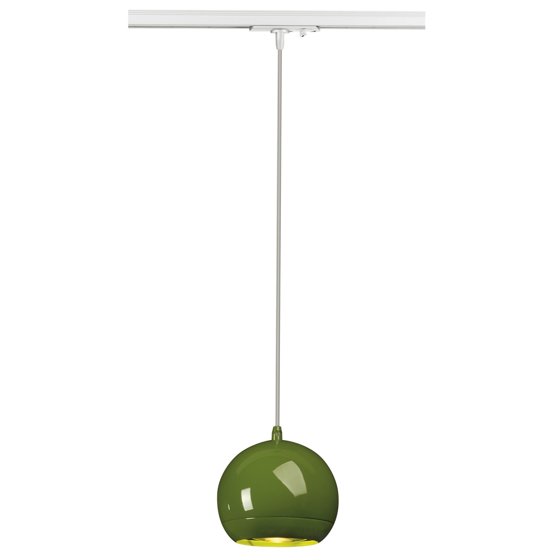 SLV 143625 1PHASE-TRACK, LIGHT EYE PD ES111 светильник подвесной для лампы ES111 75Вт макс., зеленый/ белый