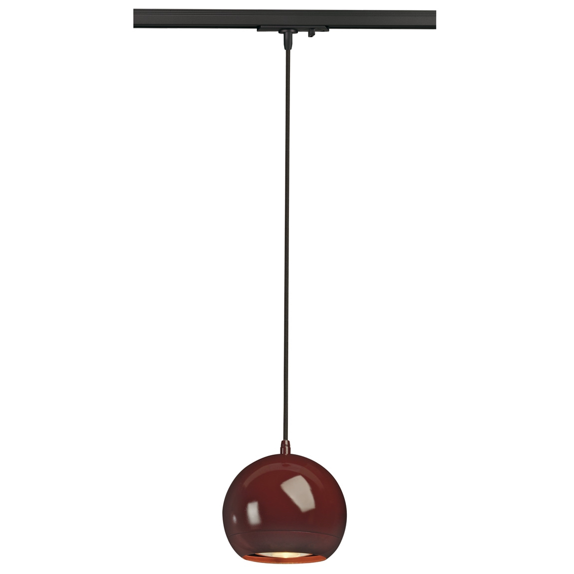 SLV 143626 1PHASE-TRACK, LIGHT EYE PD ES111 светильник подвесной для лампы ES111 75Вт макс., бордовый/ черный