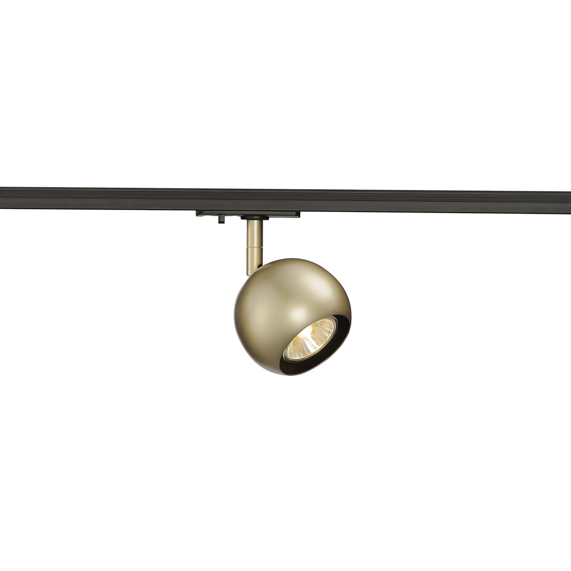 SLV 144013 1PHASE-TRACK, LIGHT EYE 90 светильник для лампы GU10 50Вт макс., латунь/ черный