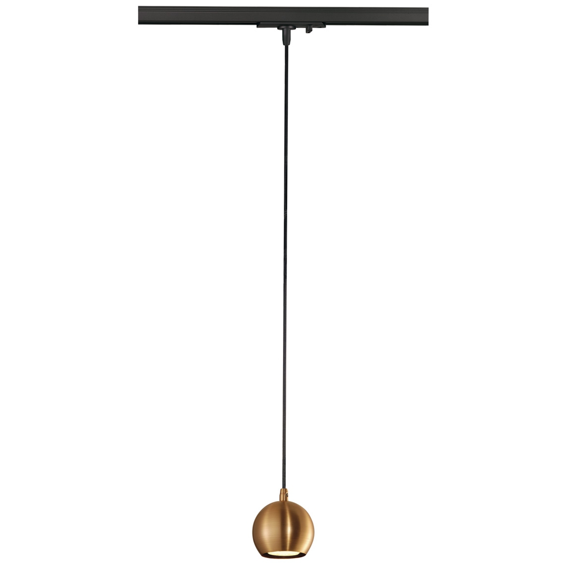 SLV 144029 1PHASE-TRACK, LIGHT EYE 90 PD светильник подвесной для лампы GU10 5Вт макс. (!), медь/ черный