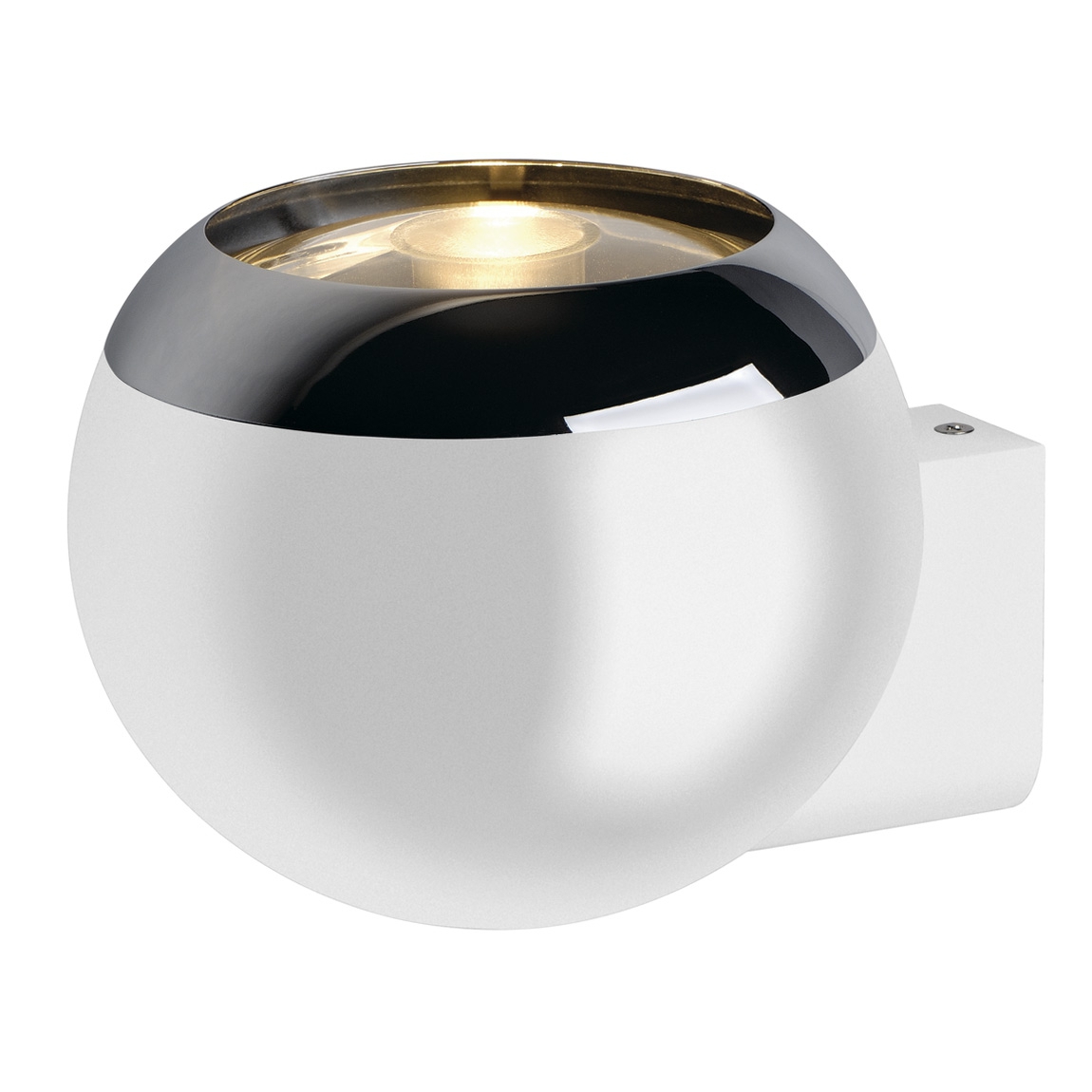 SLV 149032 LIGHT EYE 150 BALL светильник настенный для лампы ES111 75Вт макс., белый / кольцо хром
