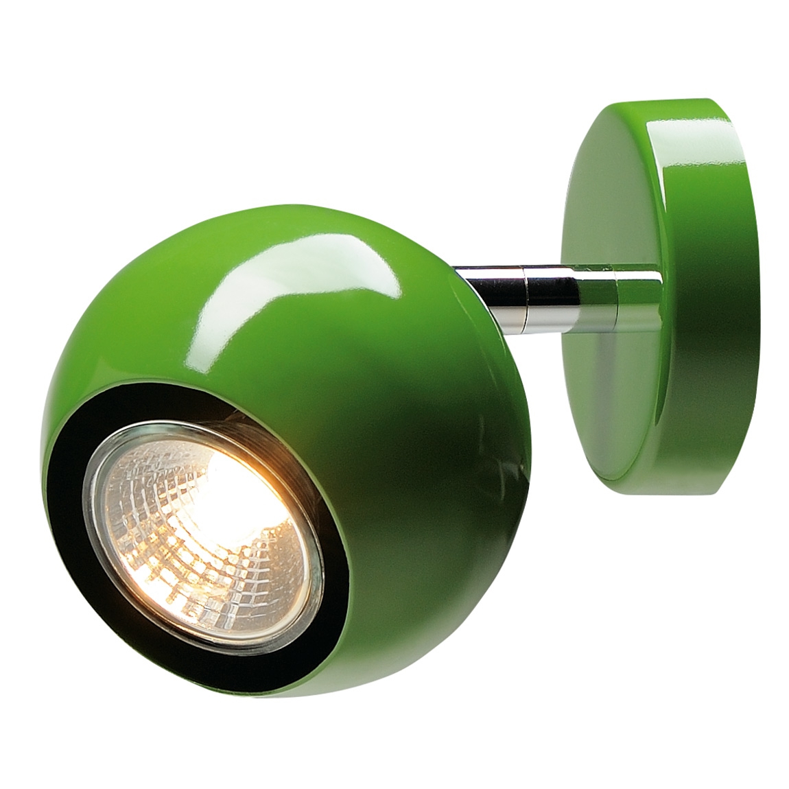 SLV 149065 LIGHT EYE 1 GU10 светильник накладной для лампы GU10 50Вт макс., папоротниковый (RAL6025)