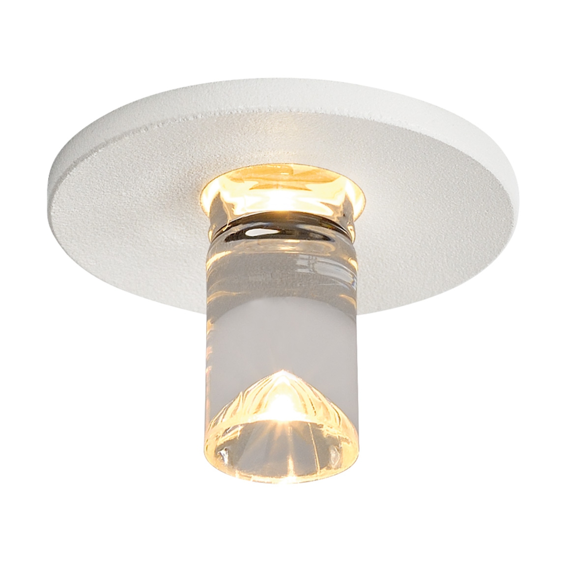 SLV 1001156 LIGHTPOINТ светильник встраиваемый 350мА 1Вт c LED 3000К, 100лм, белый (ex 118021)