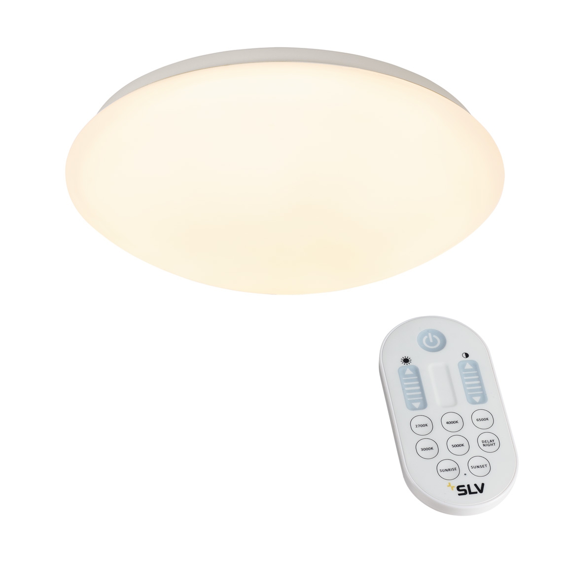 SLV 134050 KELVIN CONTROL, LIPSY 36 MASTER светильник накладной 39Вт с ПДУ и LED 2700-6500К, 2300-2900лм, белый