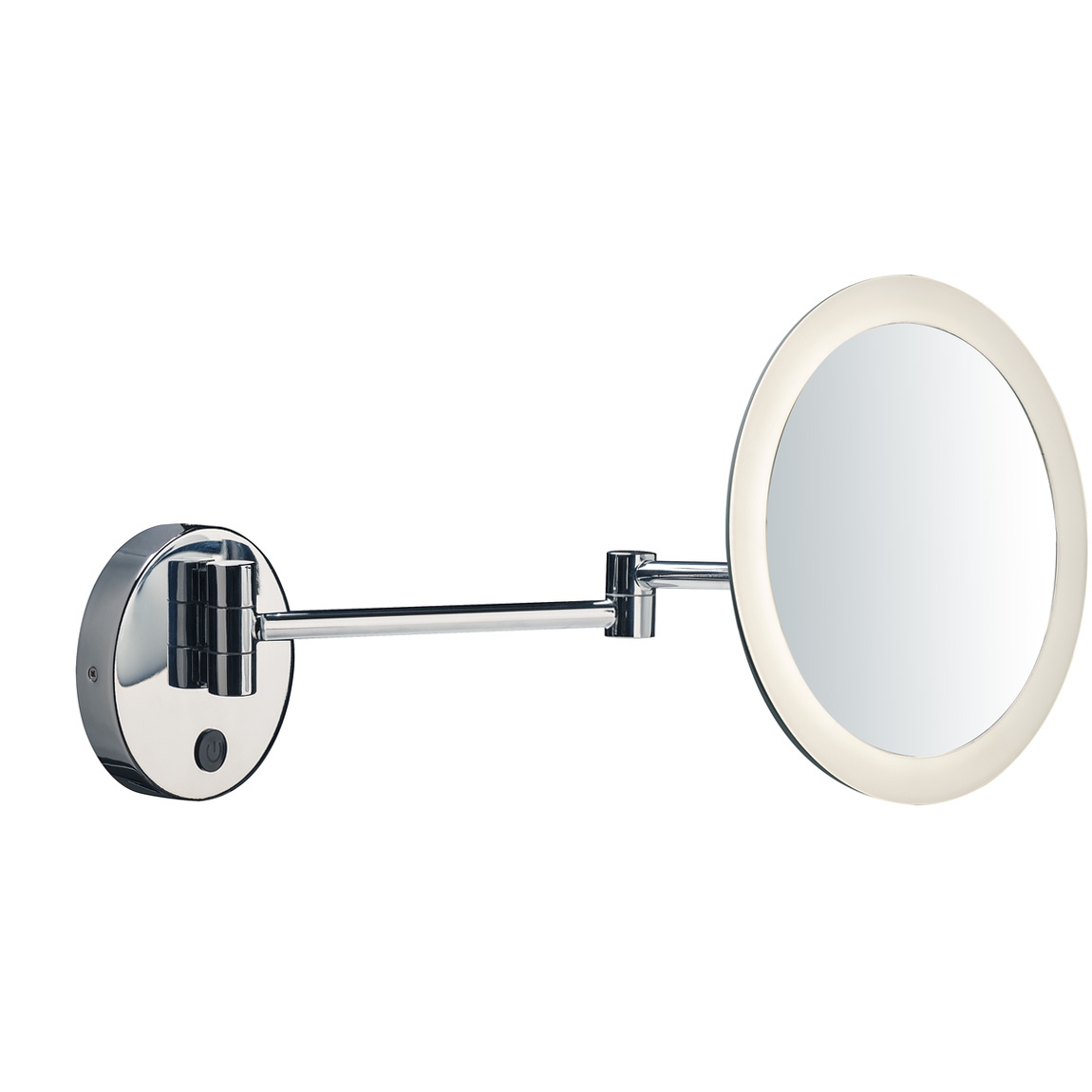 SLV 1001503 MAGANDA WL настенное зеркало косметическое IP44 с подсветкой 4.2Вт с LED 3000К, 70лм, хром/ белый