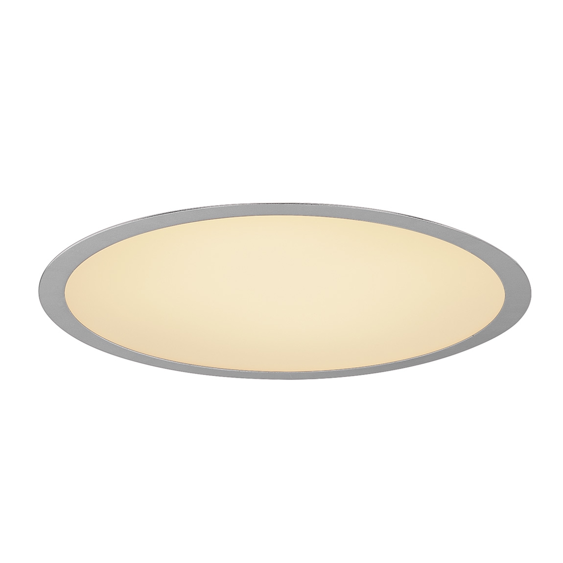 SLV 1000853 MEDO 30 LED FRAME светильник встраиваемый с LED 15Вт, 3000К, 105°, 1000лм, упр. 1-10В, серебристый