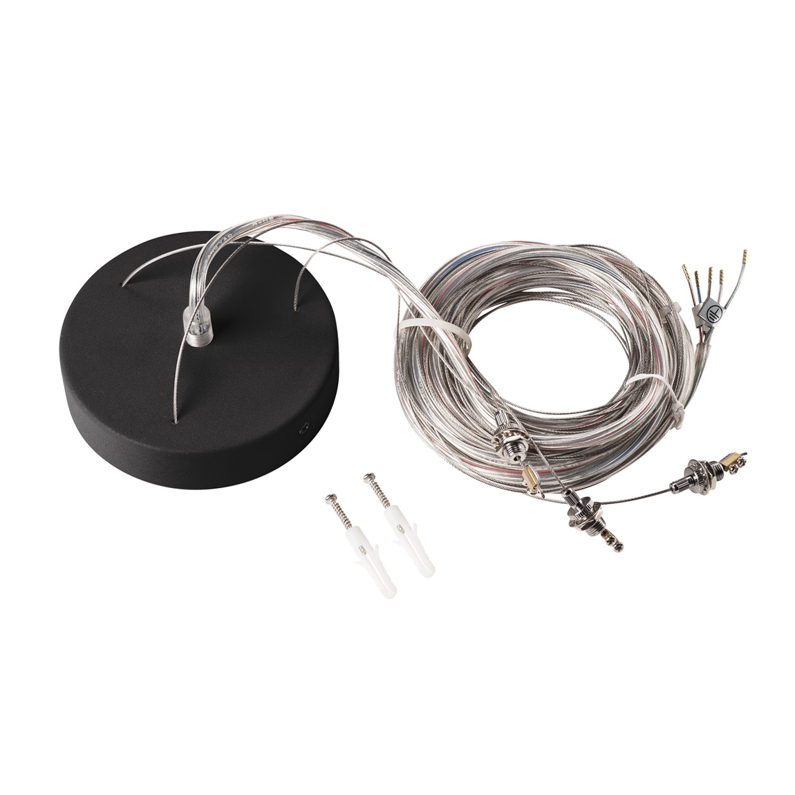 SLV 1001952 MEDO 30/60/90 LED, подвес 5м, 5-жильный, черный