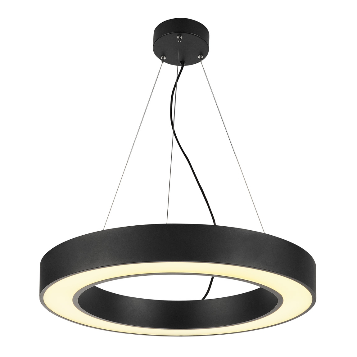 SLV 133840 MEDO RING 60 PD светильник подвесной 35Вт с LED 3000К, 2000лм, диммируемый 1-10В, черный