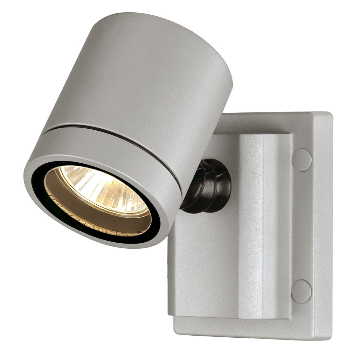 SLV 233104 NEW MYRA WL SINGLE светильник накладной IP55 для лампы GU10 50Вт макс., серебристый