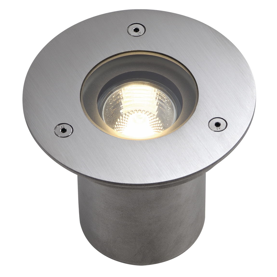 SLV 230910 N-TIC PRO ROUND светильник встраиваемый IP67 для лампы GU10 35Вт макс., сталь