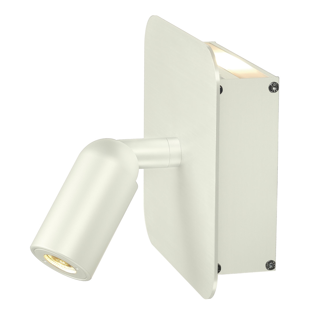 SLV 155101 NAPIA светильник настенный 3.8Вт с LED 3000К, вверх 62лм, спот 95лм (32°), белый