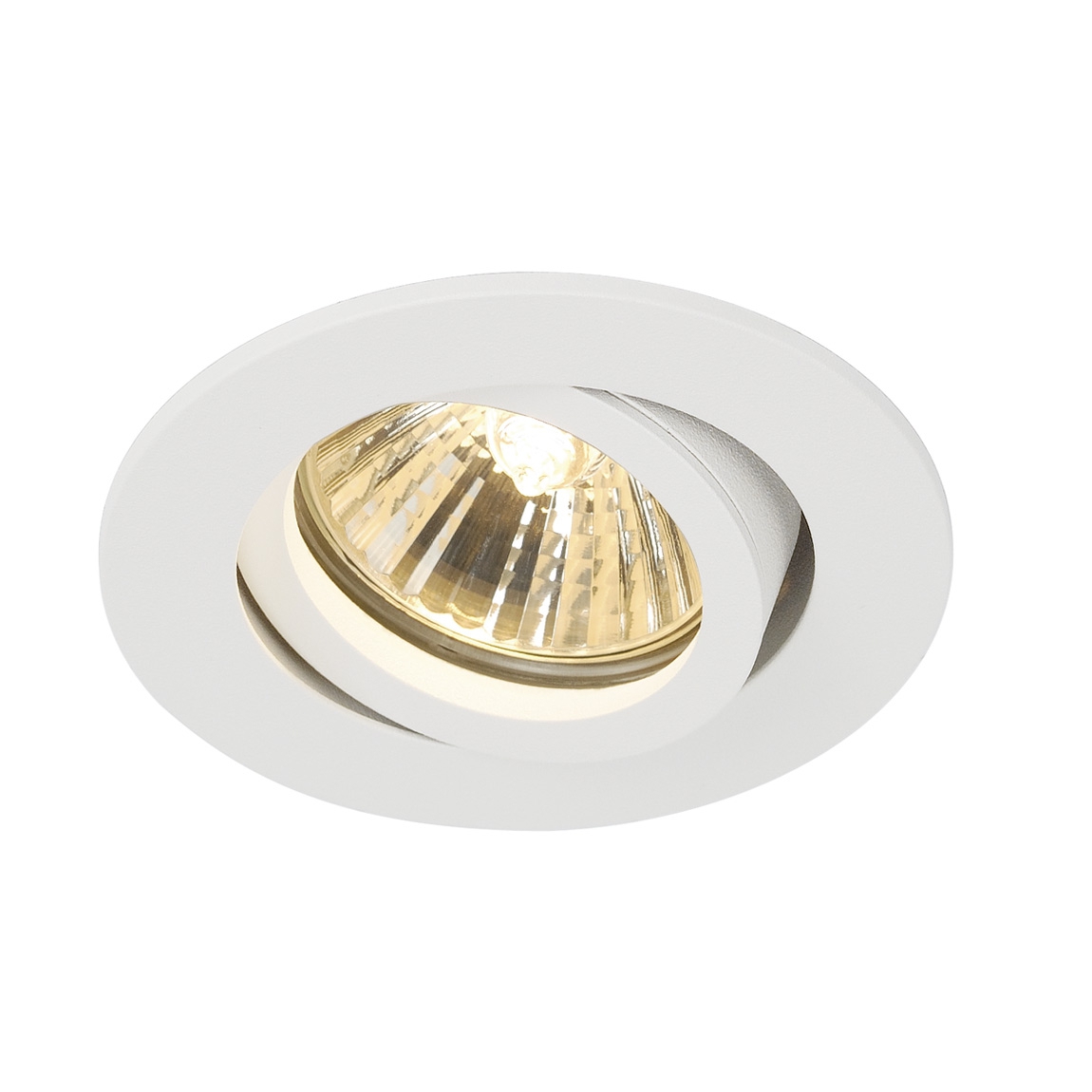 SLV 1001981 NEW TRIA 68 ROUND GU10 CS/LS светильник встраиваемый для лампы GU10 50Вт макс., белый