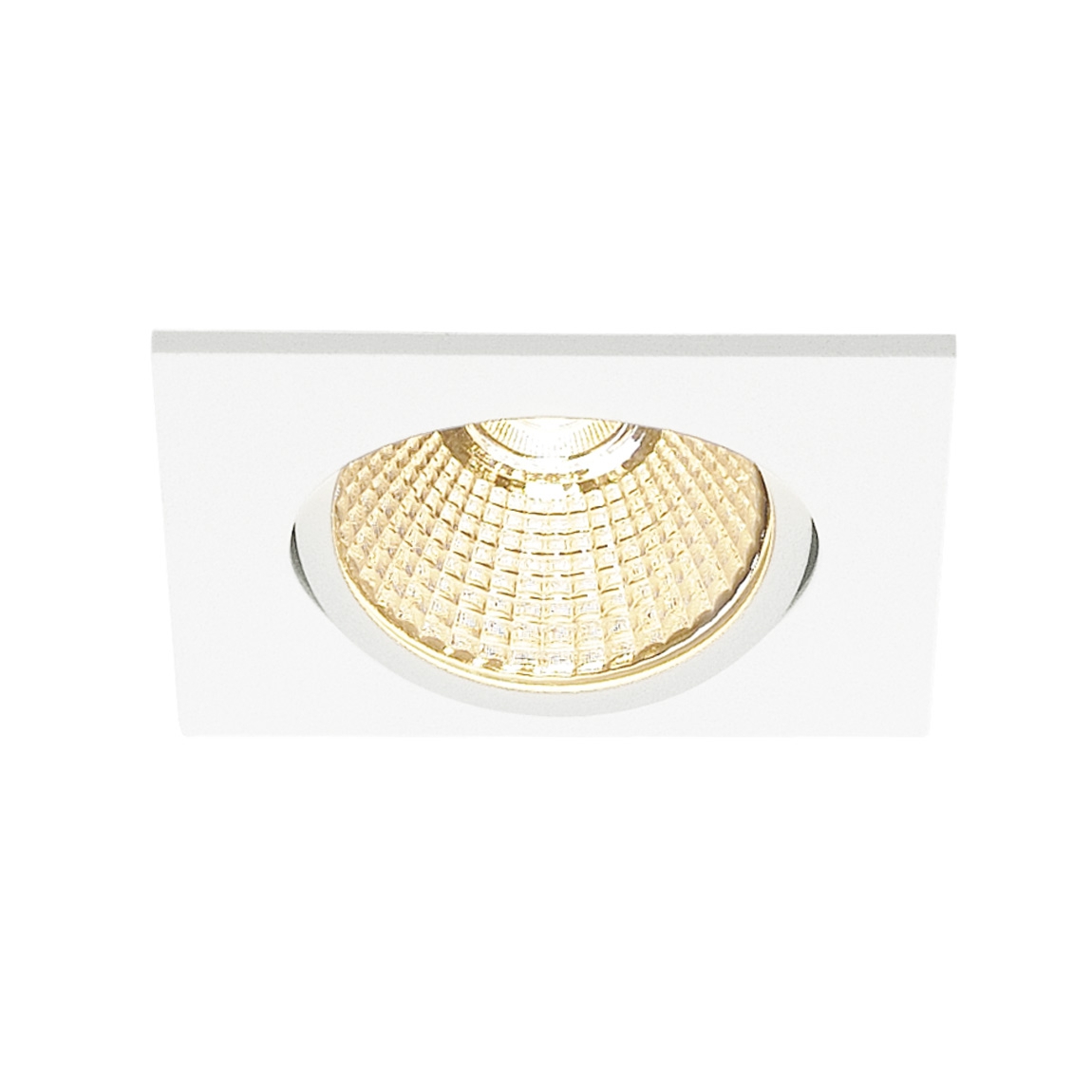 SLV 1001992 NEW TRIA 68 SQUARE CS/LS DtW светильник встр. 7.2Вт с LED 1800-3000К, 440лм, 38°, CRI>90, белый