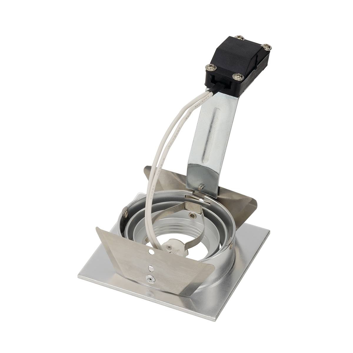 SLV 111706 NEW TRIA 1 MR16 PLT светильник встраиваемый для лампы MR16 50Вт макс., матированный алюминий