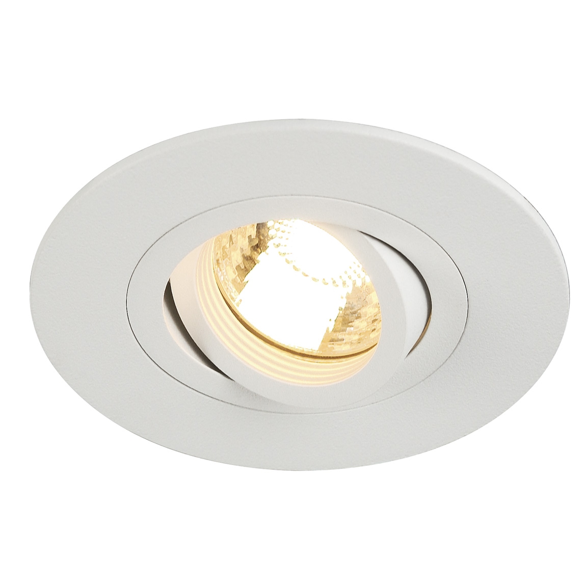 SLV 113441 NEW TRIA 78 XL ROUND GU10 CS светильник встраиваемый для лампы GU10 50Вт макс., белый