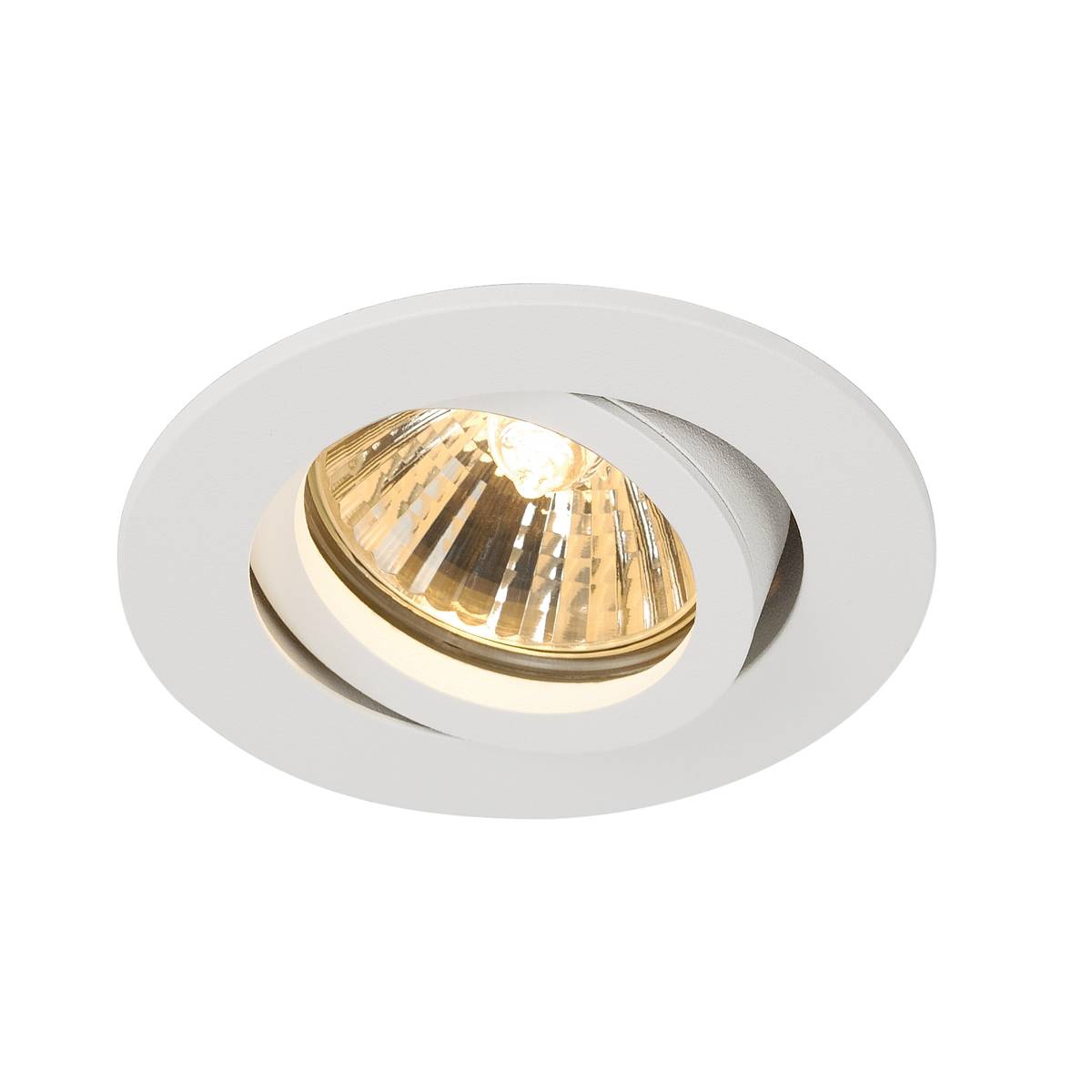 SLV 113461 NEW TRIA 68 ROUND GU10 CS светильник встраиваемый для лампы GU10 50Вт макс., белый