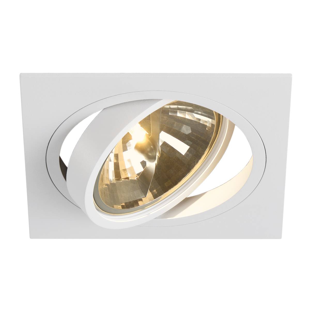 SLV 113531 NEW TRIA 150 SQUARE QR111 LS светильник встраиваемый 12В для лампы QRB111 75Вт макс., белый