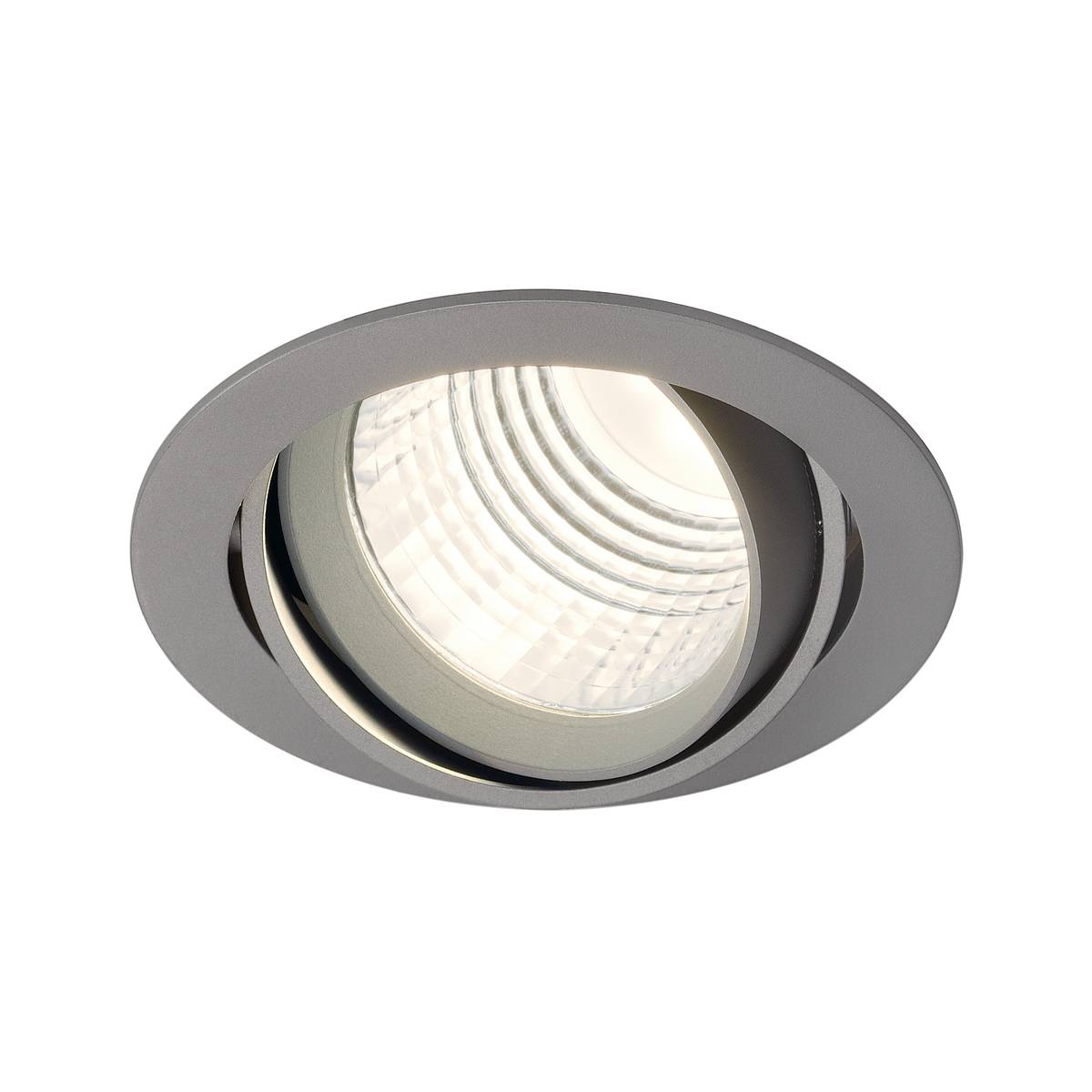 SLV 113734 NEW TRIA ROUND DLMI светильник встраиваемый с Philips DLMi 26Вт, 4000K, 2000lm, 60°, серебристый