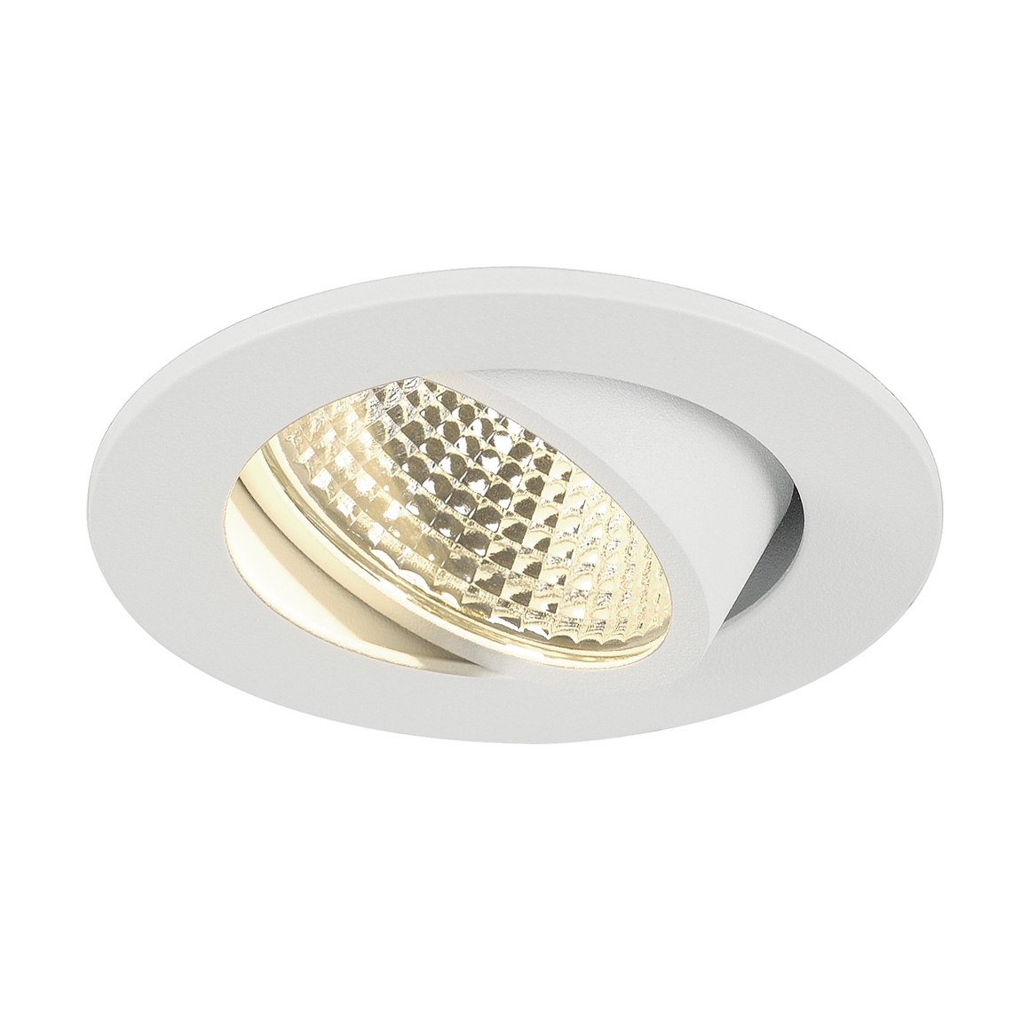 SLV 113951 NEW TRIA 68 ROUND CS светильник встраиваемый 5.3Вт с БП и LED 3000К, 300лм, 38°, белый