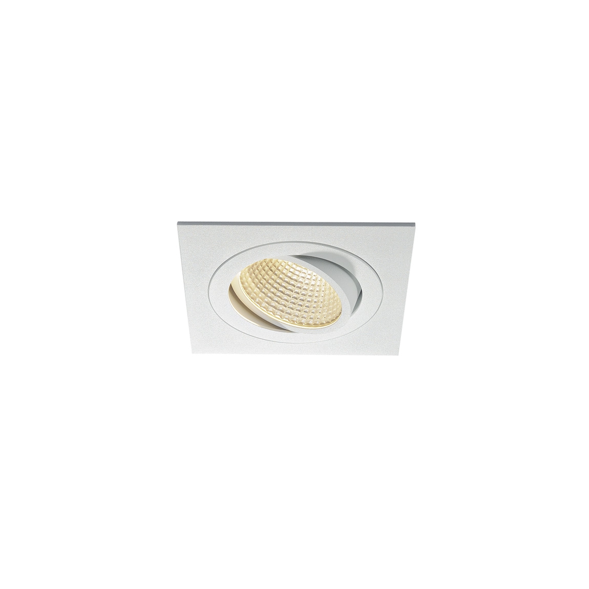 SLV 114251 NEW TRIA 110 SQUARE CS светильник встраиваемый 16Вт с БП и LED 3000К, 1120лм, 38°, белый