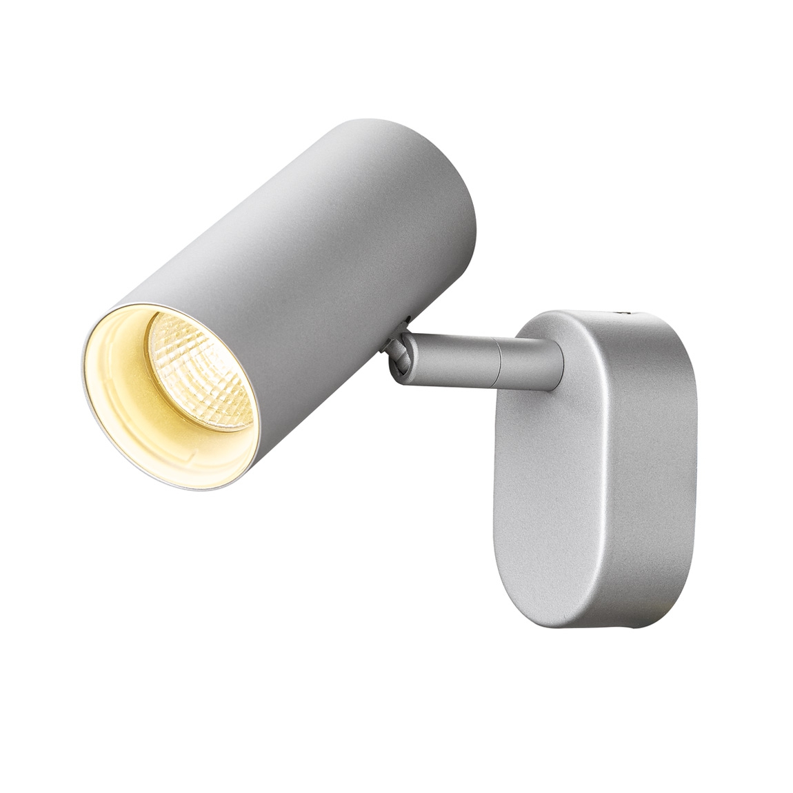 SLV 1002971 NOBLO SINGLE CW светильник накладной 8Вт с LED 2700К, 600лм, 36°,  серебристый