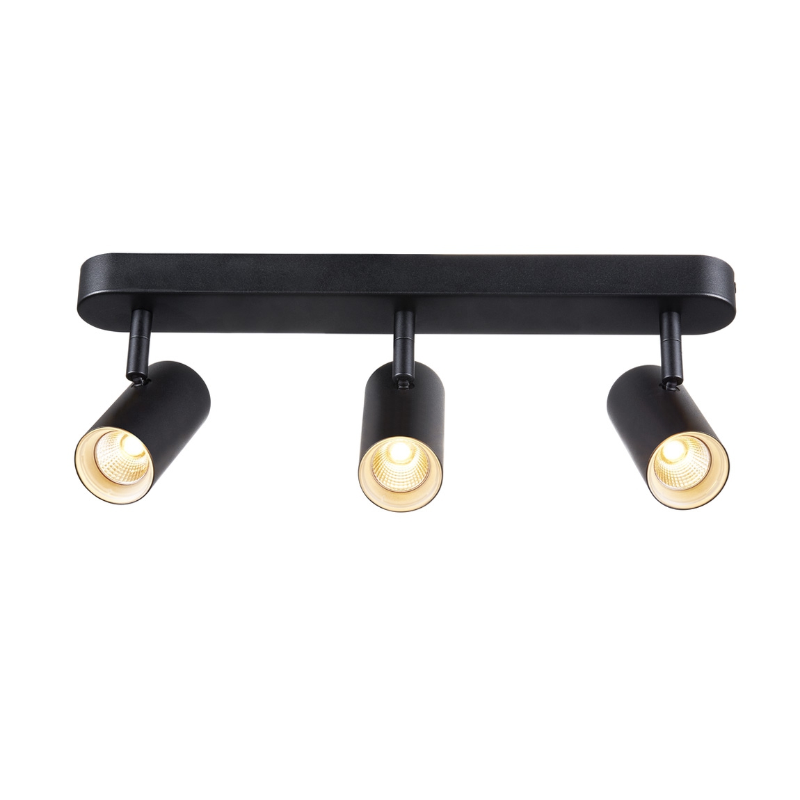 SLV 1002976 NOBLO TRIPLE CW светильник накладной 24Вт с LED 2700К, 3x 600лм, 36°, черный