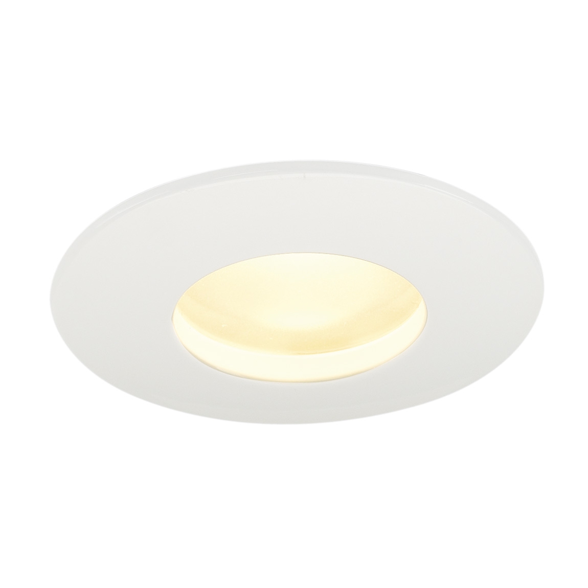 SLV 114461 OUT 65 ROUND светильник встраиваемый IP65 12Вт с LED 3000К, 640лм, 38°, белый