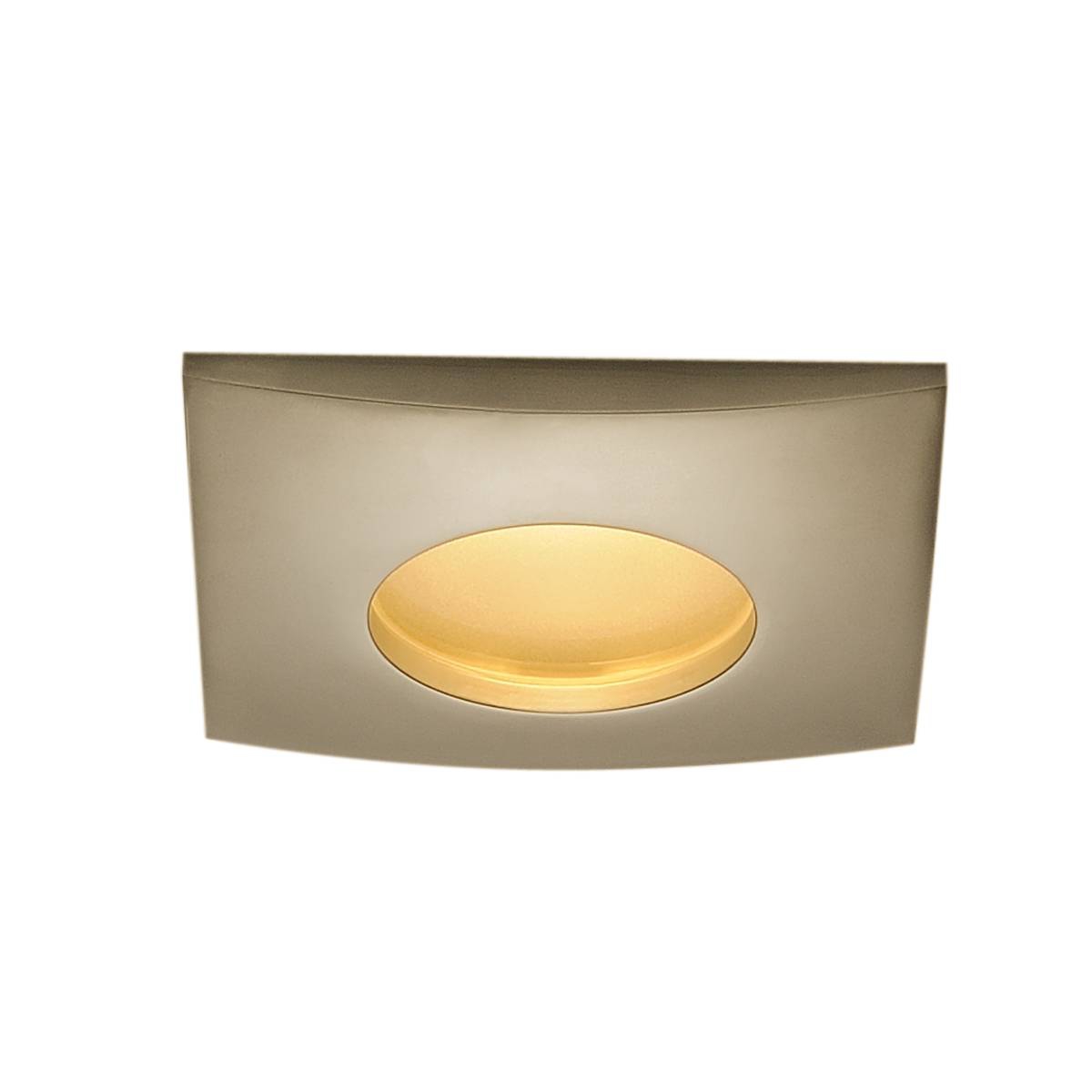 SLV 114477 OUT 65 SQUARE LED SET, светильник IP65 встраив с LED 9(12)Вт, 38°, 3000К, 460лм, с БП, титан