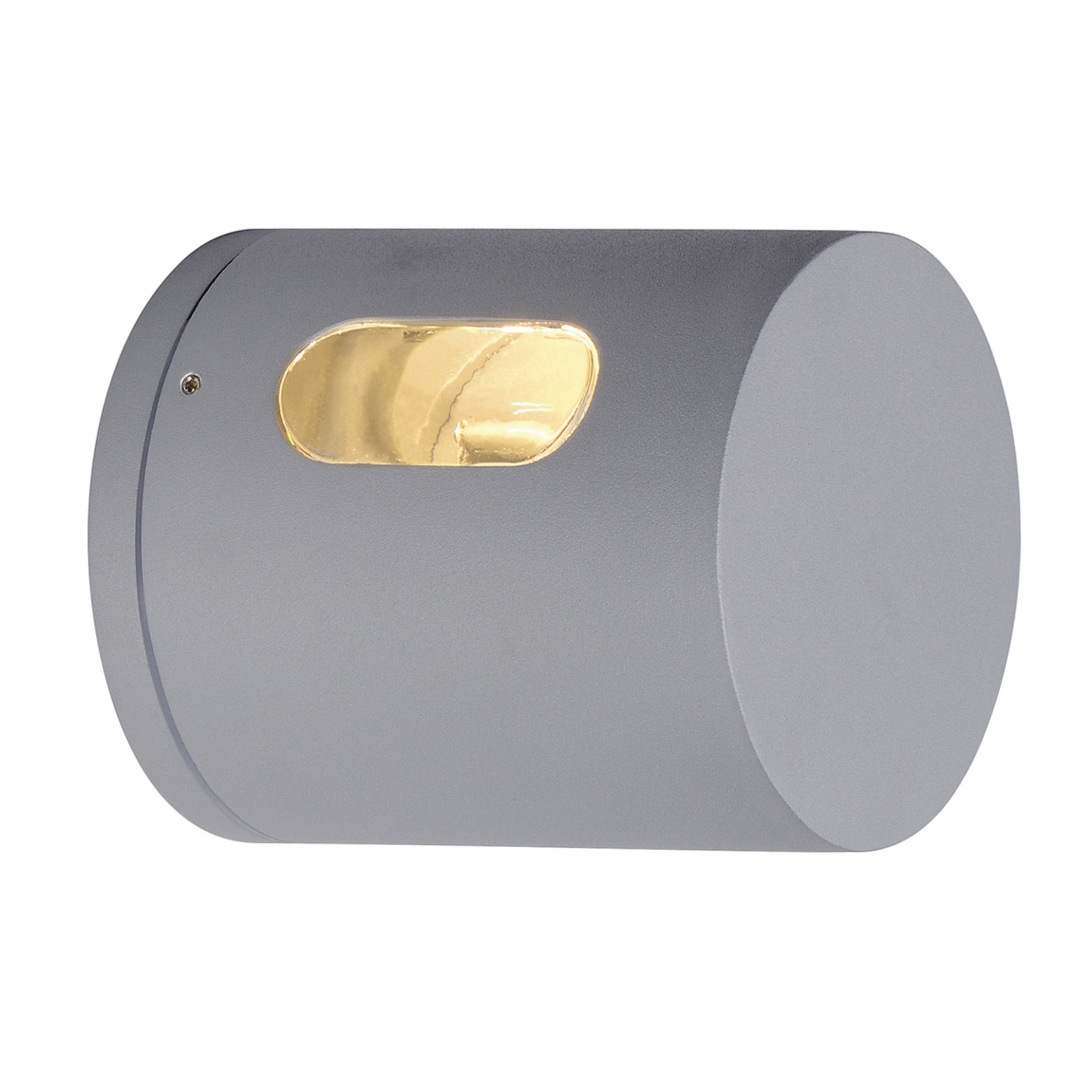 SLV 227074 OUT-BEAM ROUND G9 светильник настенный IP44 для лампы QT14 G9 42Вт макс., серебристый