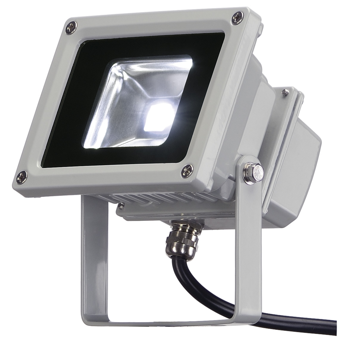 SLV 1001633 OUTDOOR BEAM 12 светильник накладной IP65 11Вт с LED 5700К, 800лм, 100°,  серебристый (ex 231101)