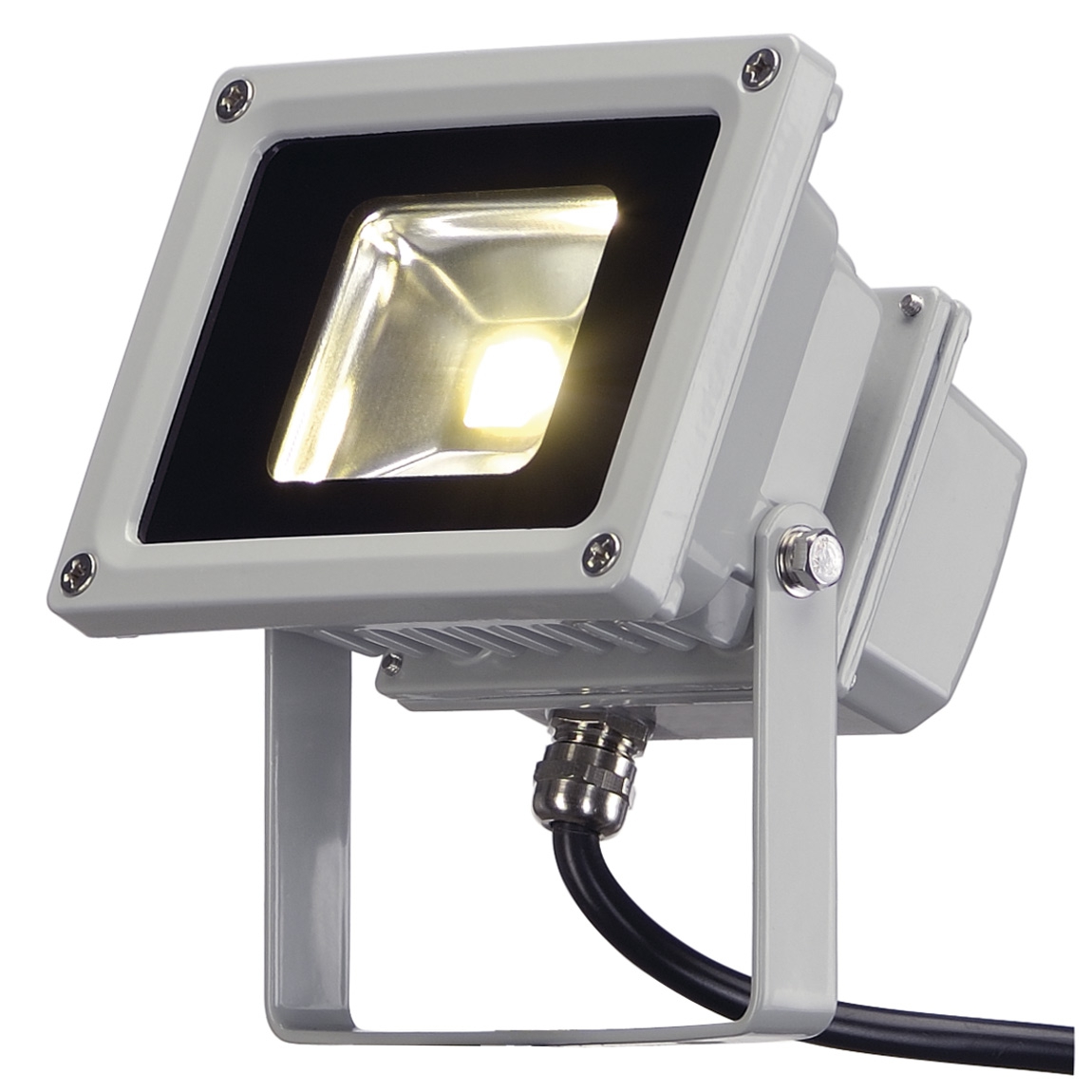 SLV 1001634 OUTDOOR BEAM 12 светильник накладной IP65 11Вт с LED 3000К, 725лм, 100°,  серебристый (ex 231102)