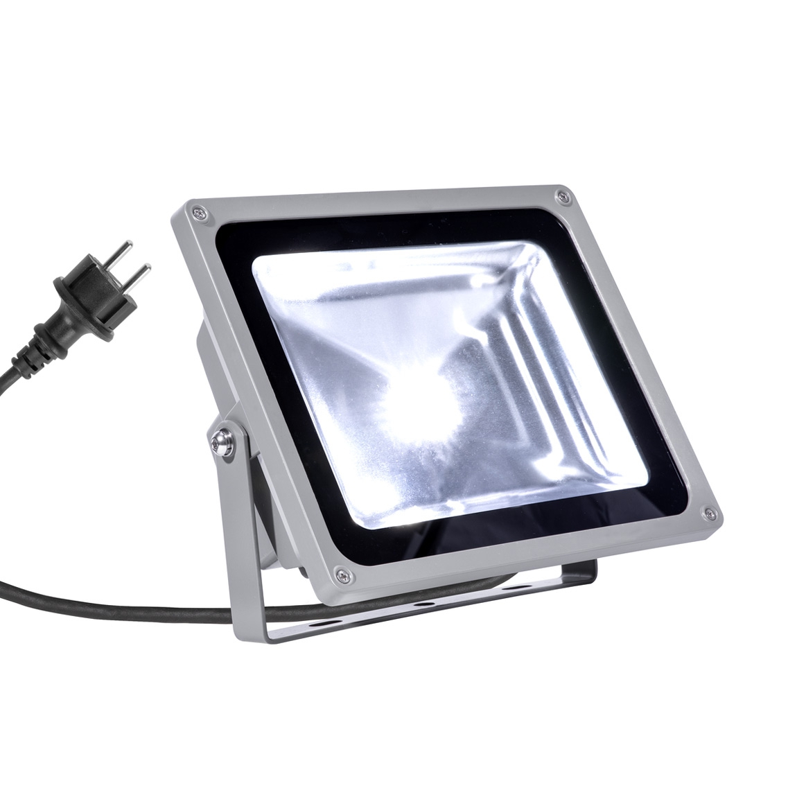 SLV 1001637 OUTDOOR BEAM 29 светильник накладной IP65 54Вт с LED 5700К, 5100лм, 100°,  серебристый (ex 231121)