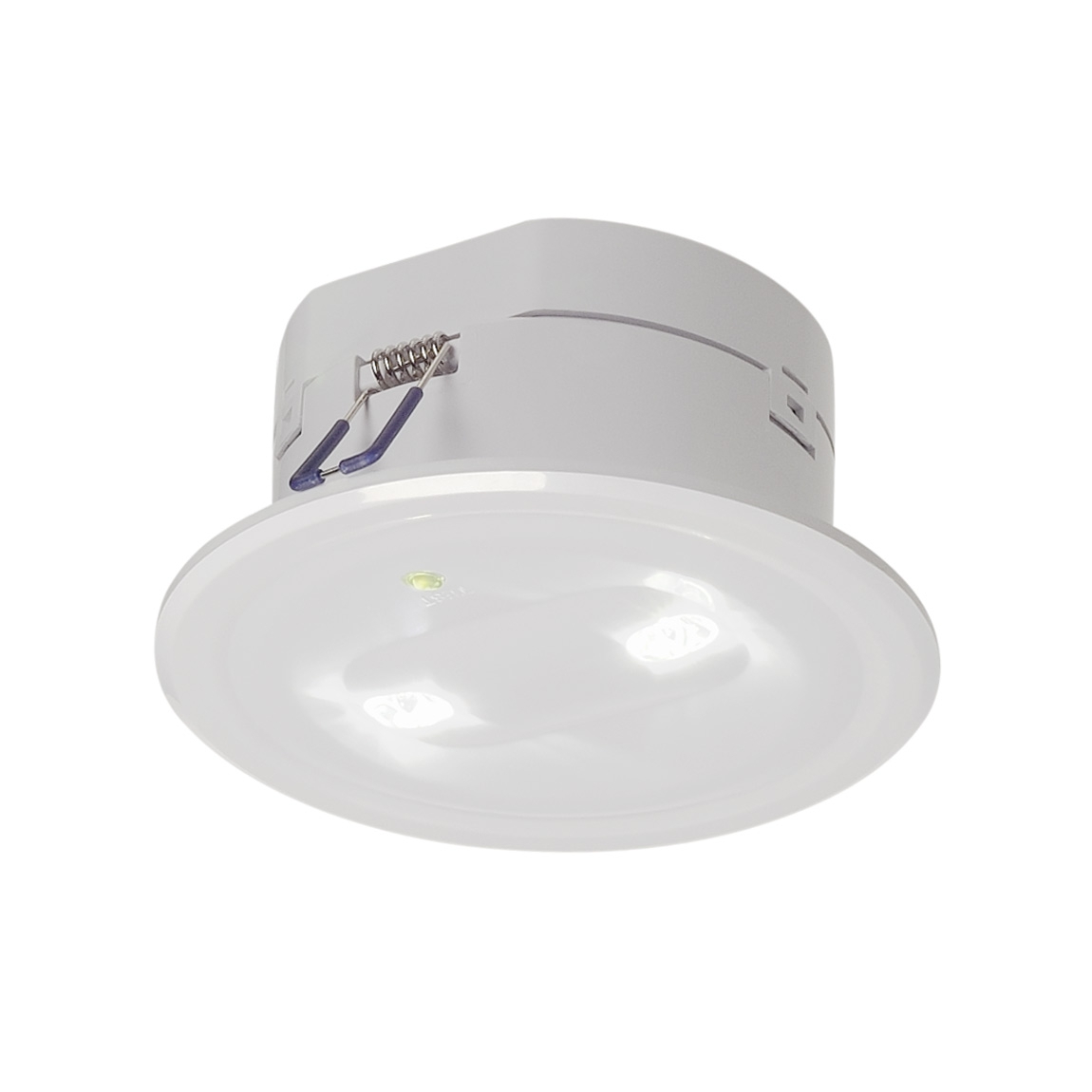 SLV 240006 P-LIGHT 13 CL светильник встраиваемый аварийный IP20 5Вт с LED 6000К, 120лм, 90°, белый