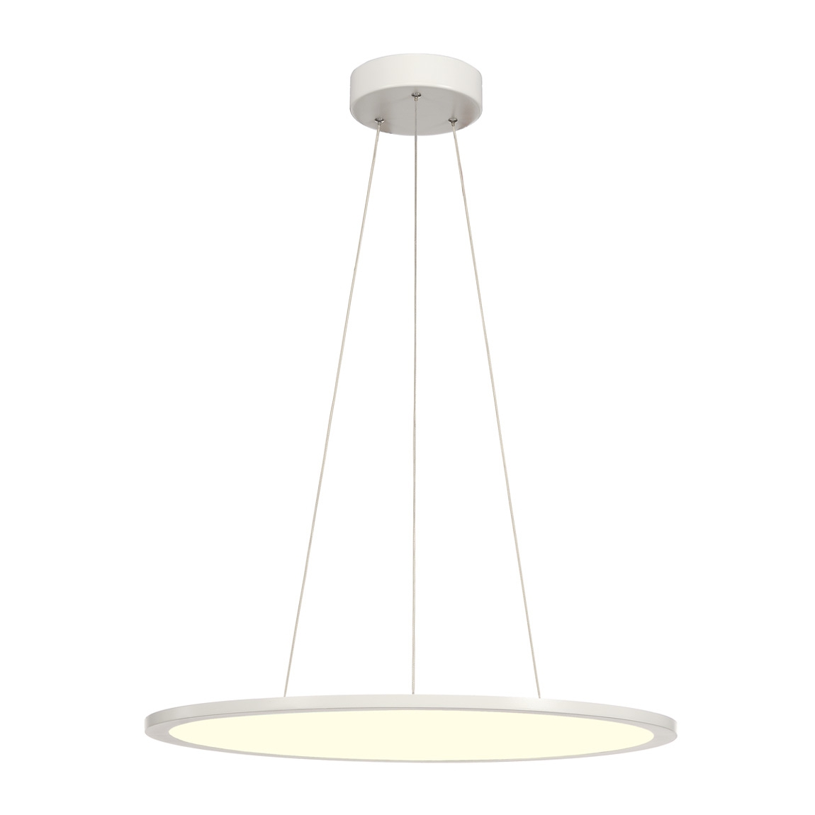 SLV 1003045 PANEL 60 ROUND DALI светильник подвесной 42Вт с LED 4000К, 3350лм, 110°, димм. DALI, белый